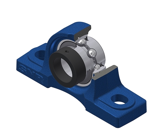 Фланцевый подшипниковый узел SNR EXP210L4