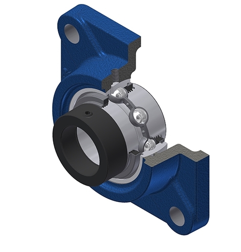 Фланцевый подшипниковый узел SNR EXF320L3
