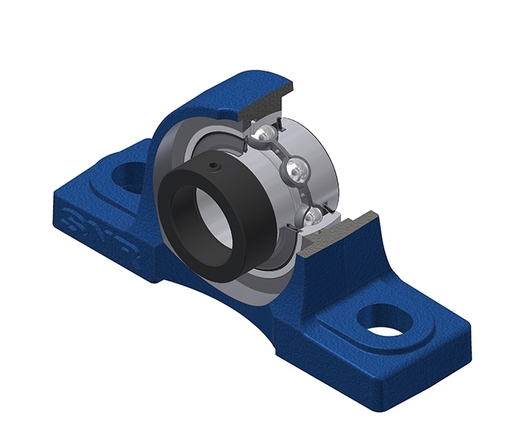 Фланцевый подшипниковый узел SNR EXP210NL4