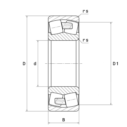 Сферический роликоподшипник SNR 22324EMC3