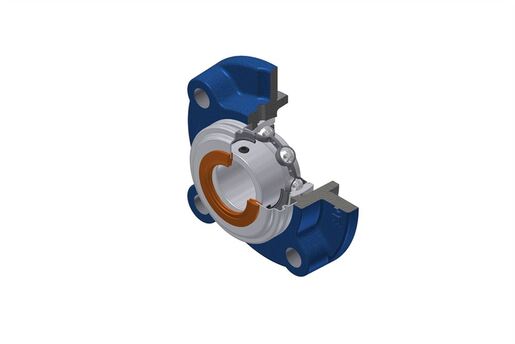 Фланцевый подшипниковый узел SNR USFC209-28T04CO