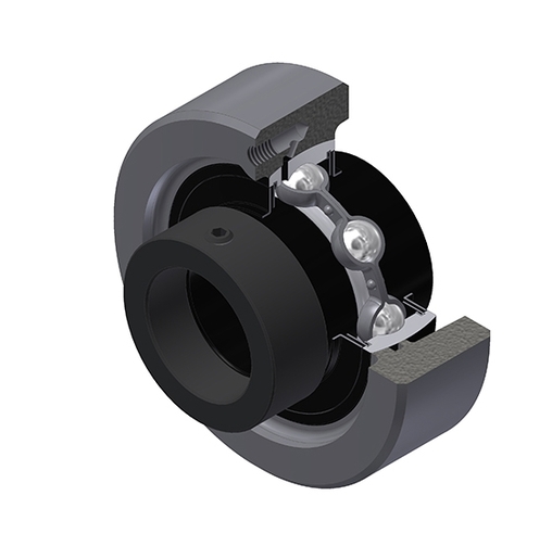 Фланцевый подшипниковый узел SNR EXC320T20