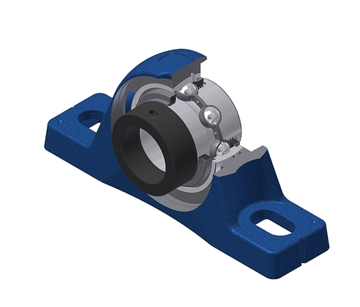 Фланцевый подшипниковый узел SNR EXPLE212NL3