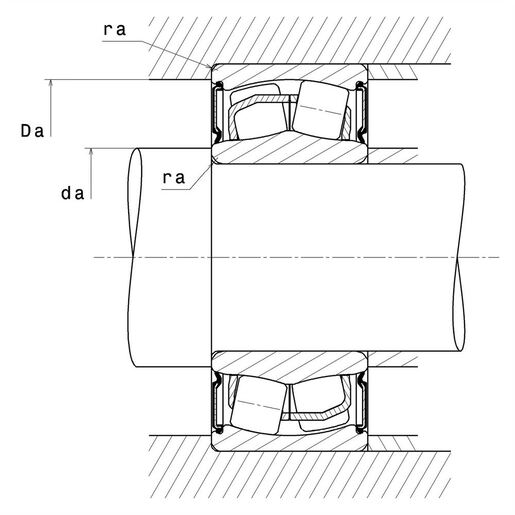 Сферический роликоподшипник SNR 10X22210EAEEL