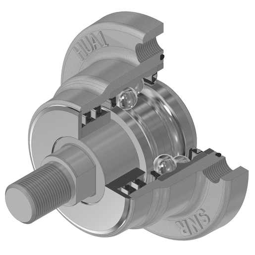 Agri Hub Disc Bearing HUA SNR HUA14F-4M12-S01