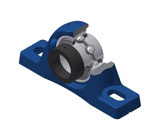 Фланцевый подшипниковый узел SNR EXPLE212L3