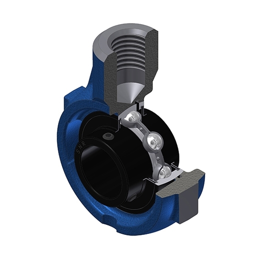 Фланцевый подшипниковый узел SNR UCEHE210T20