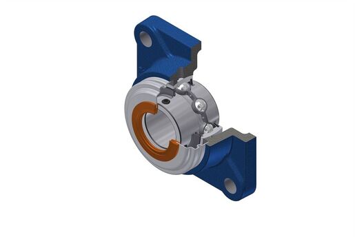 Фланцевый подшипниковый узел SNR UCF210L4CO
