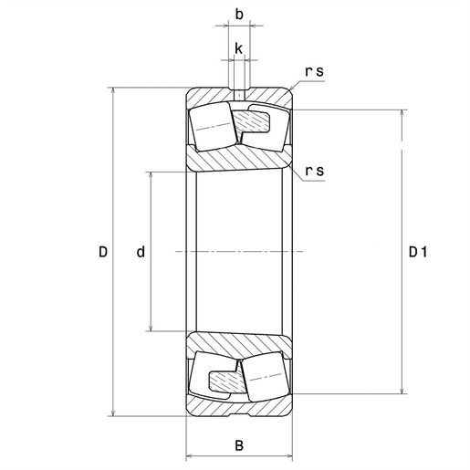 Сферический роликоподшипник SNR 22348EMKW33C3